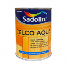 Sadolin Celco Aqua - матовий лак на водній основі для стін та стелі, безбарвний, база BC, 1 л – Інтернет-магазин ШЛІФАРБ Sadolin Celco Aqua - матовий лак на водній основі для стін та стелі, безбарвний, база BC, 1 л