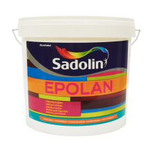 Sadolin Epolan - напівглянцева фарба на водній основі для підлоги, біла, база BW, 5 л – Інтернет-магазин ШЛІФАРБ Sadolin Epolan - напівглянцева фарба на водній основі для підлоги, біла, база BW, 5 л