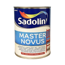 Sadolin Master Novus - глянцева фарба на водній основі для дерева та металу, біла, база BW, 1 л – Інтернет-магазин ШЛІФАРБ Sadolin Master Novus - глянцева фарба на водній основі для дерева та металу, біла, база BW, 1 л