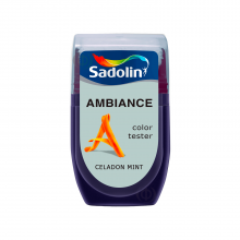 Sadolin Ambiance Color Tester - матова латексна фарба для стін, тестер кольору, Celadon Mint, 30 мл – Інтернет-магазин ШЛІФАРБ Sadolin Ambiance Color Tester - матова латексна фарба для стін, тестер кольору, Celadon Mint, 30 мл