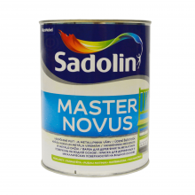 Sadolin Master Novus - напівматова фарба на водній основі для дерева та металу, безбарвна, база BC, 0.93 л – Інтернет-магазин ШЛІФАРБ Sadolin Master Novus - напівматова фарба на водній основі для дерева та металу, безбарвна, база BC, 0.93 л