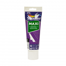 Sadolin Maxi - латексна шпаклівка для стін та стелі, дрібнозерниста, біла, 330 г – Інтернет-магазин ШЛІФАРБ Sadolin Maxi - латексна шпаклівка для стін та стелі, дрібнозерниста, біла, 330 г