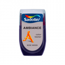 Sadolin Ambiance Color Tester - матова латексна фарба для стін, тестер кольору, Rose Wood, 30 мл – Інтернет-магазин ШЛІФАРБ Sadolin Ambiance Color Tester - матова латексна фарба для стін, тестер кольору, Rose Wood, 30 мл