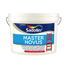 Sadolin Master Novus - глянцева фарба на водній основі для дерева та металу, біла, база BW, 2.5 л – Інтернет-магазин ШЛІФАРБ Sadolin Master Novus - глянцева фарба на водній основі для дерева та металу, біла, база BW, 2.5 л