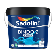 Sadolin Bindo 2 - глибокоматова емульсійна фарба для стелі, біла, база BW, 4.5 л – Інтернет-магазин ШЛІФАРБ Sadolin Bindo 2 - глибокоматова емульсійна фарба для стелі, біла, база BW, 4.5 л