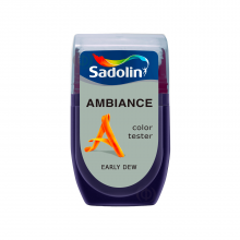 Sadolin Ambiance Color Tester - матова латексна фарба для стін, тестер кольору, Early Dew, 30 мл – Інтернет-магазин ШЛІФАРБ Sadolin Ambiance Color Tester - матова латексна фарба для стін, тестер кольору, Early Dew, 30 мл
