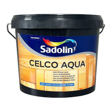 Sadolin Celco Aqua - матовий лак на водній основі для стін та стелі, безбарвний, база BC, 2.5 л – Інтернет-магазин ШЛІФАРБ Sadolin Celco Aqua - матовий лак на водній основі для стін та стелі, безбарвний, база BC, 2.5 л