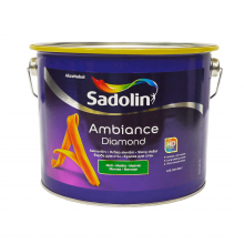 Sadolin Ambiance Diamond - матова акрилова фарба для стін та стелі, біла, база BW, 2.5 л – Інтернет-магазин ШЛІФАРБ Sadolin Ambiance Diamond - матова акрилова фарба для стін та стелі, біла, база BW, 2.5 л
