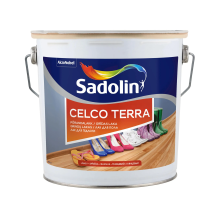 Sadolin Celco Terra - глянцевий алкідний лак для підлоги, безбарвний, 2.5 л – Інтернет-магазин ШЛІФАРБ Sadolin Celco Terra - глянцевий алкідний лак для підлоги, безбарвний, 2.5 л