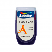 Sadolin Ambiance Color Tester - матова латексна фарба для стін, тестер кольору, Tender Clay, 30 мл – Інтернет-магазин ШЛІФАРБ Sadolin Ambiance Color Tester - матова латексна фарба для стін, тестер кольору, Tender Clay, 30 мл