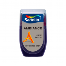 Sadolin Ambiance Color Tester - матова латексна фарба для стін, тестер кольору, Authentic Grey, 30 мл – Інтернет-магазин ШЛІФАРБ Sadolin Ambiance Color Tester - матова латексна фарба для стін, тестер кольору, Authentic Grey, 30 мл