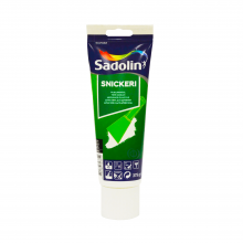Sadolin Snickeri - латексна шпаклівка для дерева, дрібнозерниста, столярна, біла, 375 г – Інтернет-магазин ШЛІФАРБ Sadolin Snickeri - латексна шпаклівка для дерева, дрібнозерниста, столярна, біла, 375 г