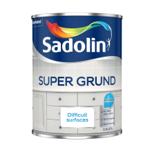 Sadolin Super Grund - матова ґрунтовка на водній основі для стін, стелі та складних поверхонь, біла, база BW, 0.9 л