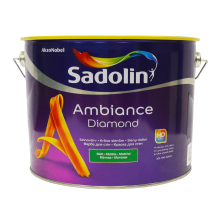 Sadolin Ambiance Diamond - матова акрилова фарба для стін та стелі, біла, база BW, 10 л – Інтернет-магазин ШЛІФАРБ Sadolin Ambiance Diamond - матова акрилова фарба для стін та стелі, біла, база BW, 10 л