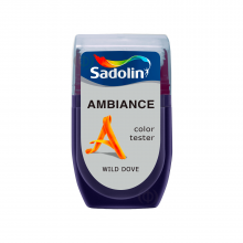 Sadolin Ambiance Color Tester - матова латексна фарба для стін, тестер кольору, Wild Dove, 30 мл – Інтернет-магазин ШЛІФАРБ Sadolin Ambiance Color Tester - матова латексна фарба для стін, тестер кольору, Wild Dove, 30 мл