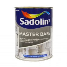 Sadolin Master Base - глибокоматова алкідна ґрунтовка для стін та стелі, біла, база BW, 1 л – Інтернет-магазин ШЛІФАРБ Sadolin Master Base - глибокоматова алкідна ґрунтовка для стін та стелі, біла, база BW, 1 л