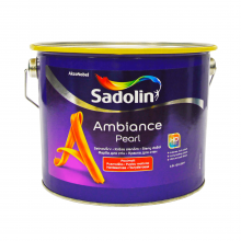 Sadolin Ambiance Pearl - напівматова фарба на водній основі для стін та стелі, безбарвна, база BC, 2.33 л – Інтернет-магазин ШЛІФАРБ Sadolin Ambiance Pearl - напівматова фарба на водній основі для стін та стелі, безбарвна, база BC, 2.33 л