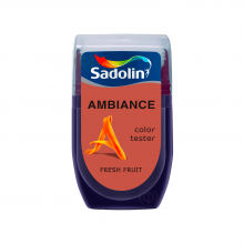 Sadolin Ambiance Color Tester - матова латексна фарба для стін, тестер кольору, Fresh Fruit, 30 мл – Інтернет-магазин ШЛІФАРБ Sadolin Ambiance Color Tester - матова латексна фарба для стін, тестер кольору, Fresh Fruit, 30 мл