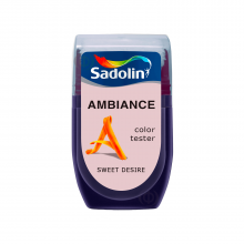 Sadolin Ambiance Color Tester - матова латексна фарба для стін, тестер кольору, Sweet Desire, 30 мл – Інтернет-магазин ШЛІФАРБ Sadolin Ambiance Color Tester - матова латексна фарба для стін, тестер кольору, Sweet Desire, 30 мл