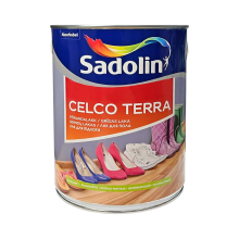 Sadolin Celco Terra - напівматовий алкідний лак для підлоги, безбарвний, 2.5 л – Інтернет-магазин ШЛІФАРБ Sadolin Celco Terra - напівматовий алкідний лак для підлоги, безбарвний, 2.5 л