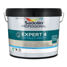 Sadolin Professional Expert 4 - глибокоматова акрилова фарба для стін та стелі, безбарвна, база BC, 9 л