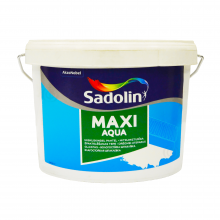 Sadolin Maxi Aqua - акрилова шпаклівка для стін та стелі, дрібнозерниста, вологостійка, легка, сіра, 2.5 л – Інтернет-магазин ШЛІФАРБ Sadolin Maxi Aqua - акрилова шпаклівка для стін та стелі, дрібнозерниста, вологостійка, легка, сіра, 2.5 л