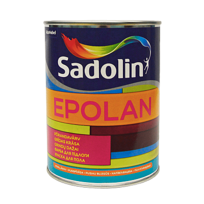 Фарба на водній основі Sadolin Epolan для підлоги, безбарвна, BC, 0.93 л